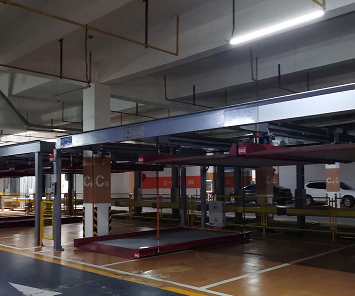石柱雙層升降式停車庫租賃