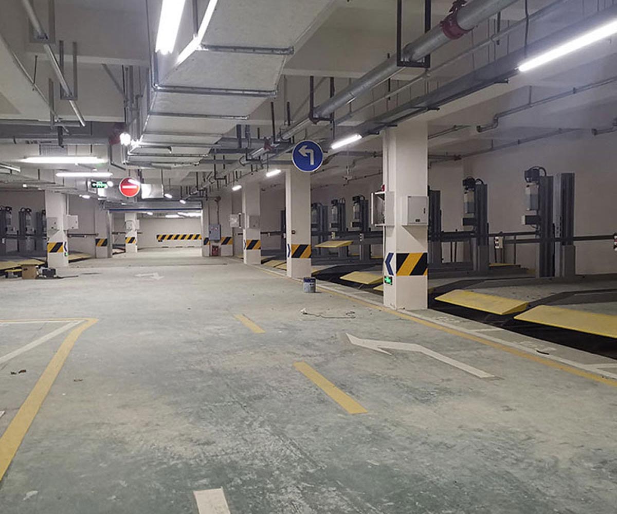 重慶雙層升降橫移式立體停車場租用